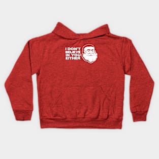 Disbelieving Santa Kids Hoodie